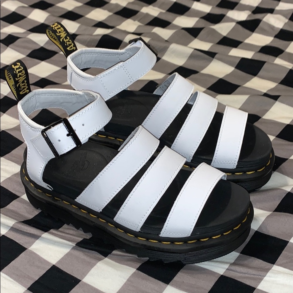 White Sandal Dr. Martens